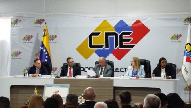 Al encuentro sobre el proceso electoral asistieron representantes de todas las misiones diplomáticas acreditadas en Venezuela.