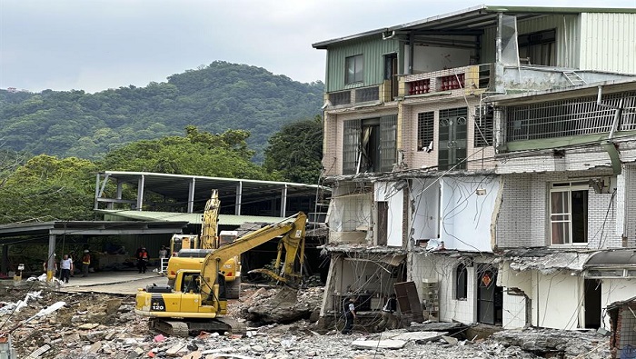 El terremoto del pasado 3 de abril dejó un saldo de trece muertos y al menos 821 heridos en Taiwán.