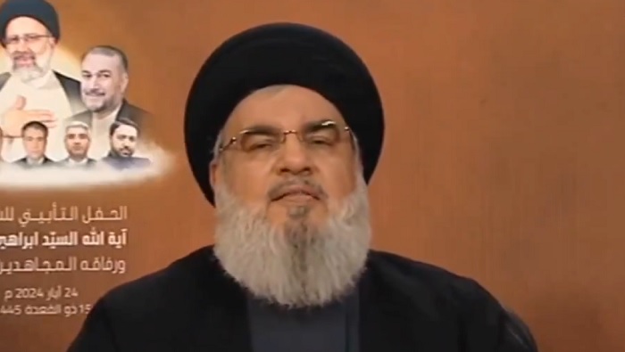 El líder de Hezbolá también valoró el rol de Irán a la cabeza del presidente Raisi para unir a los pueblos musulmanes y árabes a favor de la causa palestina.