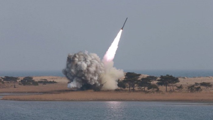 Los proyectiles fueron lanzados desde la zona de Sunan, en Corea del Norte