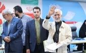 El exjefe negociador nuclear Said Yalili fue el primer político de peso en inscribirse para los comicios presidenciales del 28 de junio próximo.