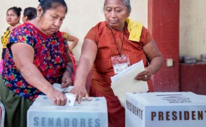 Celebran elecciones federales en México 