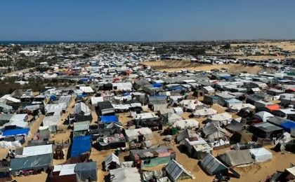 El comisionado general de la Unrwa, Philippe Lazzarini, informó este domingo que los 36 refugios de Rafah ya están vacíos.