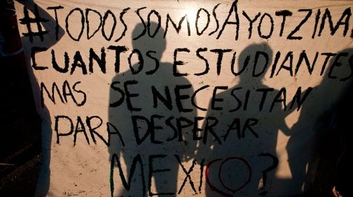 Ayotzinapa exige a los normalistas 